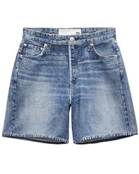 Rag & Bone - Denim Shorts With Belt Loops - Lyst