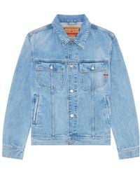 DIESEL - D Barcy Regular Fit Denim Jacket - Lyst