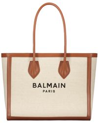 Balmain - Logo Medium Tote Bag - Lyst
