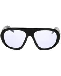 Prada - Eyewear Oversized Pilot Sunglasses - Lyst