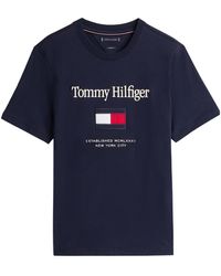 Tommy Hilfiger - Crewneck Shortsleeve Tee - Lyst