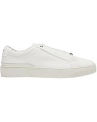 BOSS - Lace-Up Low-Cut Skate Shoes - Lyst