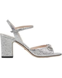 Gucci - Mid-Heel Sandal With Horsebit - Lyst
