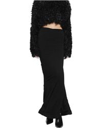 Junya Watanabe - Wool Midi Pleated Skirt - Lyst