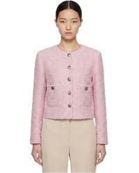 Marissa Chiara - Crew Neck Casual Jacket - Lyst