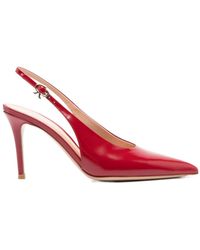 Gianvito Rossi - Pointed High-Heeled Sandals - Lyst