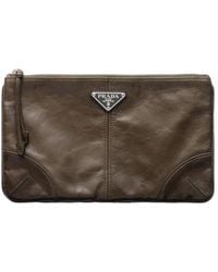 Prada - Leather Wallet - Lyst