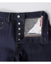 Acne Studios Stacked Belts Jeans in Black | Lyst UK