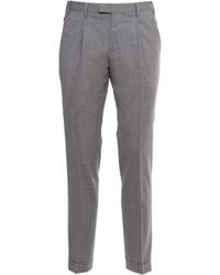 PT01 - Pt Torino Turn-Up Hem Straight-Leg Trousers - Lyst
