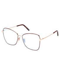 Tom Ford - Geometric Frame Logo Flat Mirror - Lyst