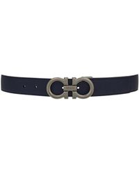 Ferragamo - Ferragamo Eyewear Double-Sided Buckle Belt - Lyst