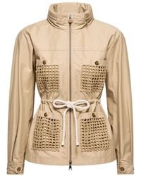 Moncler - Bougain Twill Hooded Jacket - Lyst