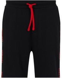 BOSS - Loose Solid Color Shorts - Lyst