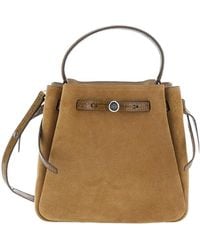 Tory Burch - Romy Top Handle Bucket Bag - Lyst