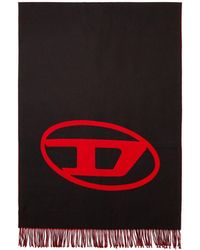 DIESEL - Fringed Scarf - Lyst