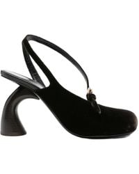 Dries Van Noten - Square-Toed High-Heeled Sandals - Lyst