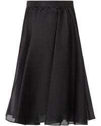 Max Mara - Gathered Skirt - Lyst