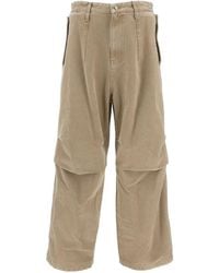 WOOYOUNGMI - Belted Straight-Leg Pants - Lyst