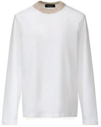 Fabiana Filippi - Long Sleeve Crewneck Jumper - Lyst