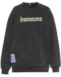 McQ - Tie-Dyed Sweater With Round Neck - Lyst