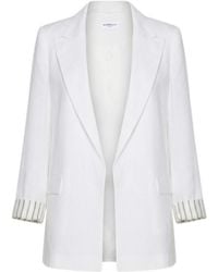 Marella - Pure Linen Blazer - Lyst