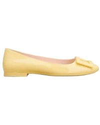 Roger Vivier - Logo Embossed Flat Shoes - Lyst