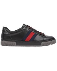 Gucci - Ace Trainers With Web, Uk - Lyst