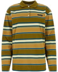 Miu Miu - Cotton Jersey Polo Shirt - Lyst