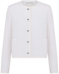 Dior - Cropped Jacket - Lyst