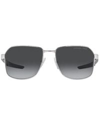 Prada Linea Rossa - Prada Eyewear Rectangular Frame Sunglasses - Lyst