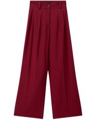 JOSEPH - Forest Fine Wool Trousers - Lyst