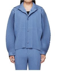Homme Plissé Issey Miyake - Linen Like Jacket - Lyst
