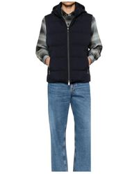 Paul & Shark - Hooded Padded Gilet - Lyst