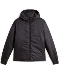 Woolrich - Zip-Up Hooded Quilted Reversible Jacket - Lyst