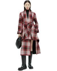 Issey Miyake - Check-Print Jacket - Lyst