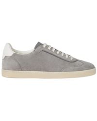 Brunello Cucinelli - Leather Sneakers - Lyst