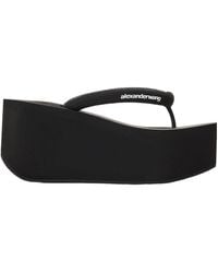 Alexander Wang - Jenna Thong Platform Sandals - Lyst