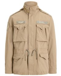 Polo Ralph Lauren - Patch-Detail Military Jacket - Lyst