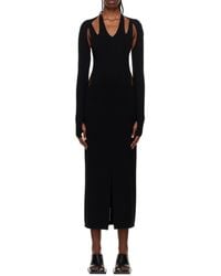 Dion Lee - Plaited Backless Knitted Midi Dress - Lyst