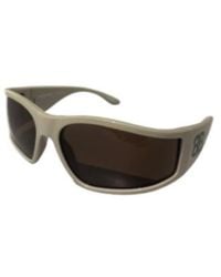 Balenciaga - Rectangle-Frame Branded Sunglasses - Lyst