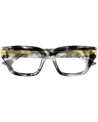 Bottega Veneta - Eyewear Rectangle Frame Glasses - Lyst