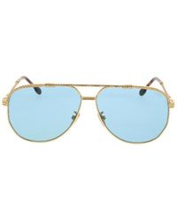 Fred - Rope Detail Aviator Sunglasses - Lyst