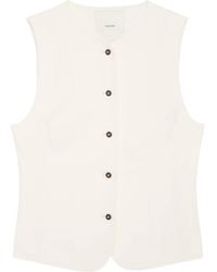 Calvin Klein - Button-Up Waistcoat - Lyst