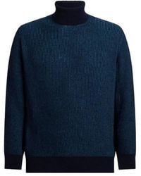Etro - Ribbed Turtleneck Sweater - Lyst