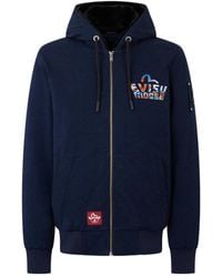 Moose Knuckles - X Evisu Zip-Up Hoodie - Lyst