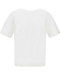 Herno - Short-Sleeved Round-Neck T-Shirt - Lyst