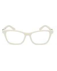 Moncler - Eyewear Rectangular Frame Glasses - Lyst