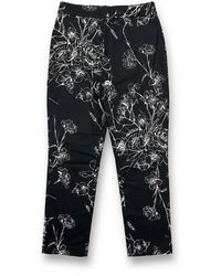 Max Mara - Patterned Casual Pants - Lyst