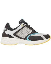 Fendi - Faster Ff-Embossed Detailed Low-Top Sneakers - Lyst