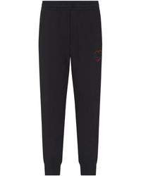 Emporio Armani - Asv Valentines Day Capsule Collection Double-Jersey Joggers - Lyst